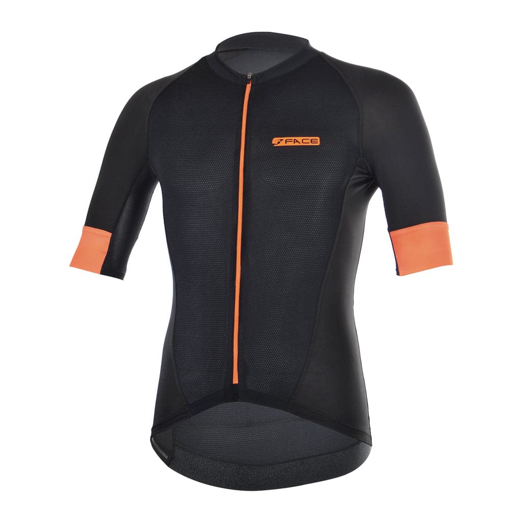 Maglia manica corta Speedy Magliette da ciclista Threeface S orange
